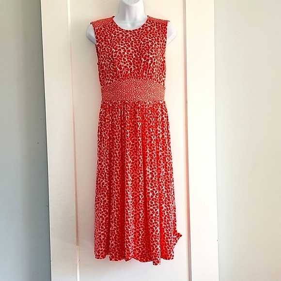 NWT Boden Red Botanic Sprig dress size 2P - Picture 4 of 8